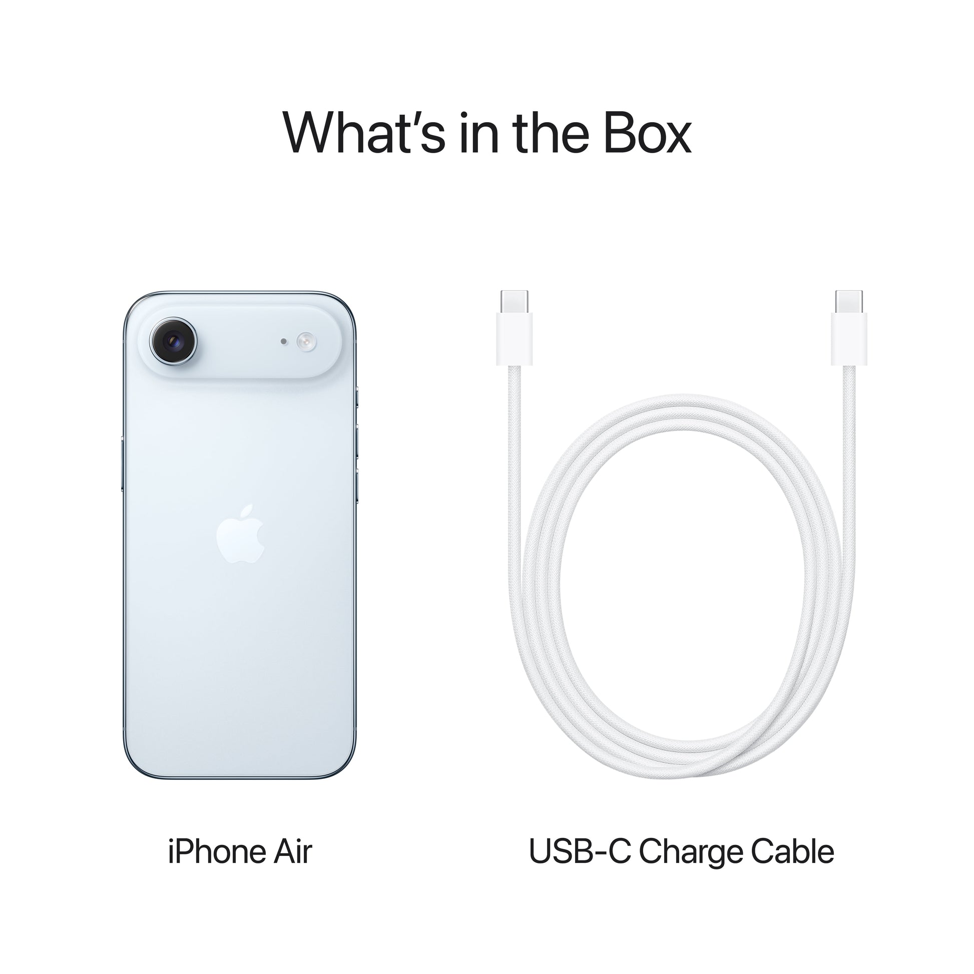 Straight Talk Apple iPhone 17 Air, 5G, 512GB, Sky Blue - Prepaid Smartphone [Locked to Straight Talk]