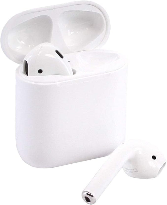 Restored Apple Airpods (2nd Generation) with Charging Case - White (Refurbished)