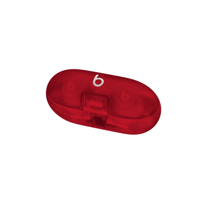 Beats by Dr. Dre Beats Solo Buds Bluetooth In-Ear Earbuds, Transparent Red